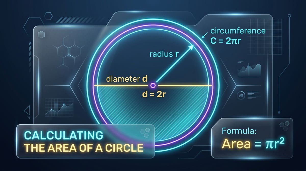How to Calculate Area of a Circle: Formulas, Proofs & Real-Life Examples