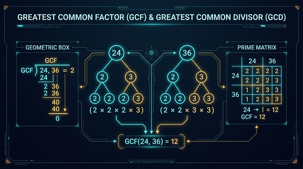 How to Find the Greatest Common Factor (GCF): The Definitive Guide