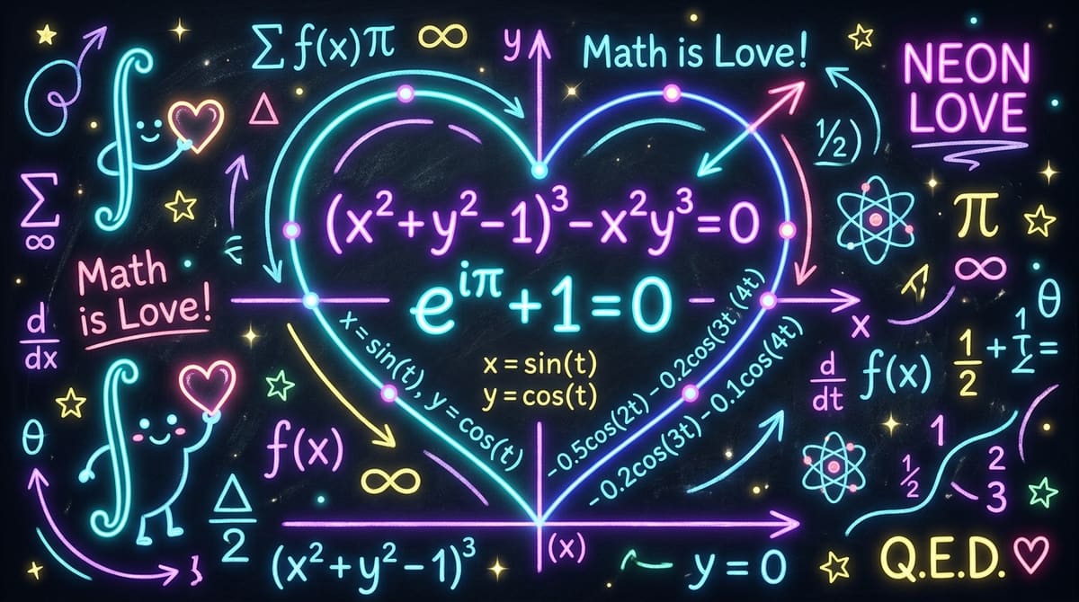 How to Say I Love You in Math? Equations, Heart Graphs, Number Ciphers, Puns & Romantic Proofs for Every Maths Lover