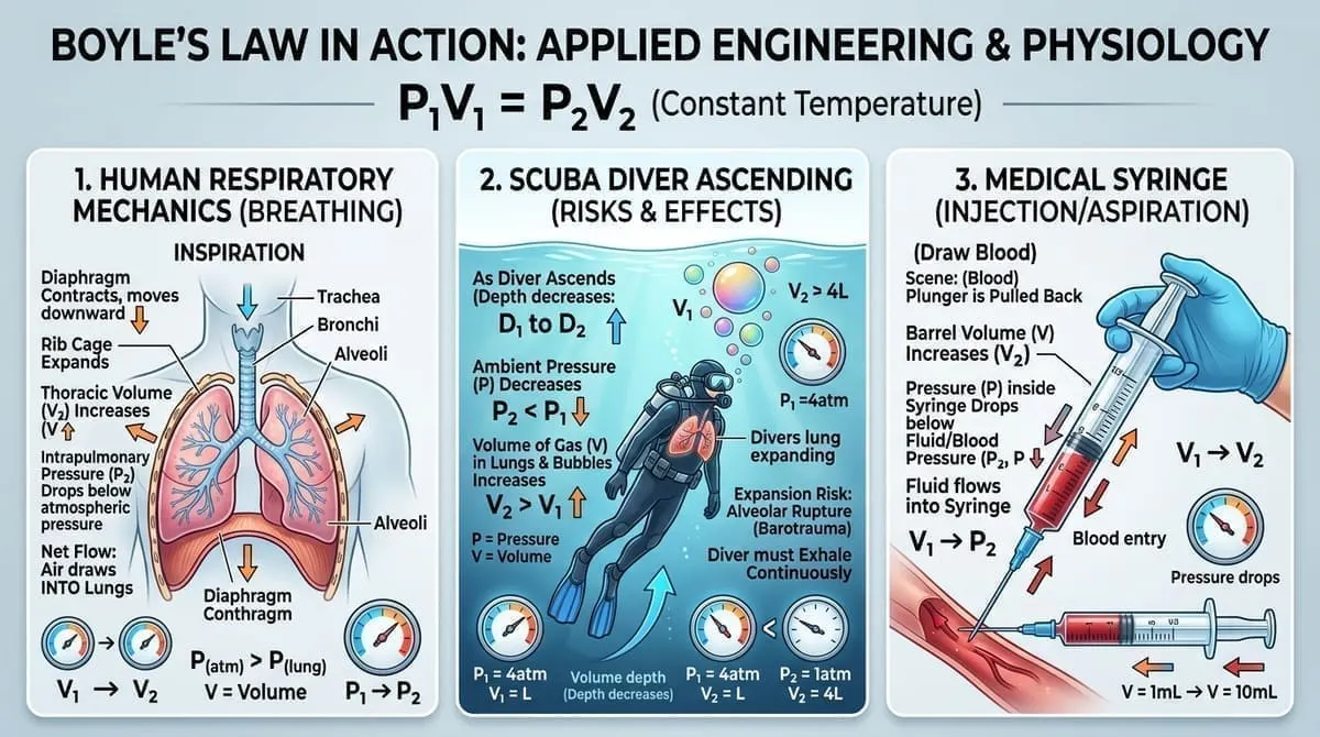 Boyle's Law in Action: Applied Engineering & Physiology