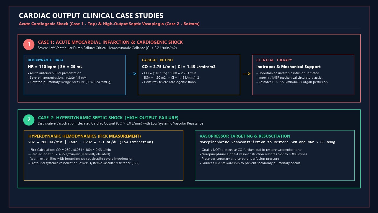 Cardiac Output Clinical Case Studies