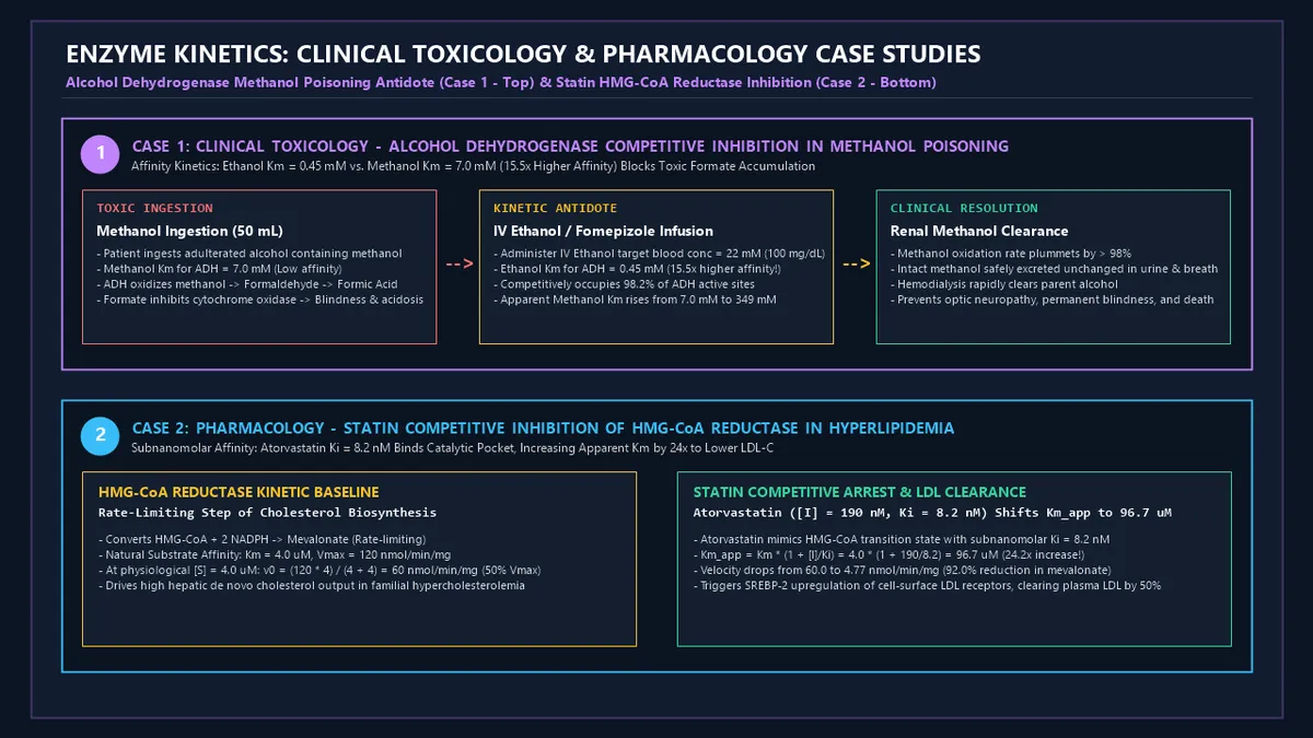 Enzyme Kinetics: Clinical Toxicology & Pharmacology Case Studies