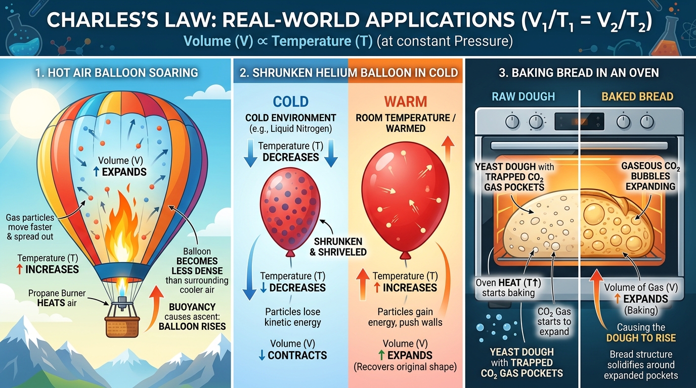 Charles's Law in Action: Applied Real-World Engineering & Everyday Life