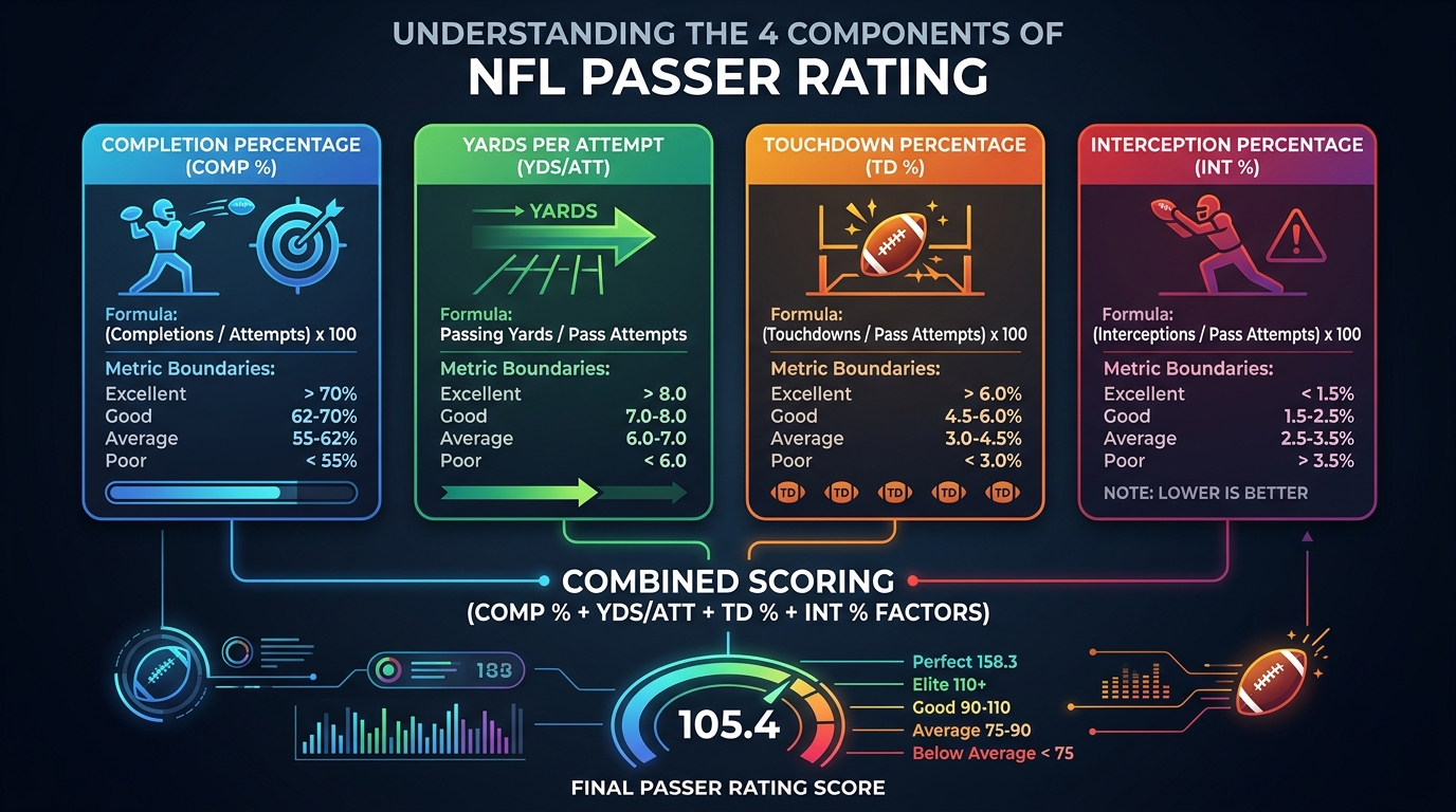 NFL Passer Rating Diagram