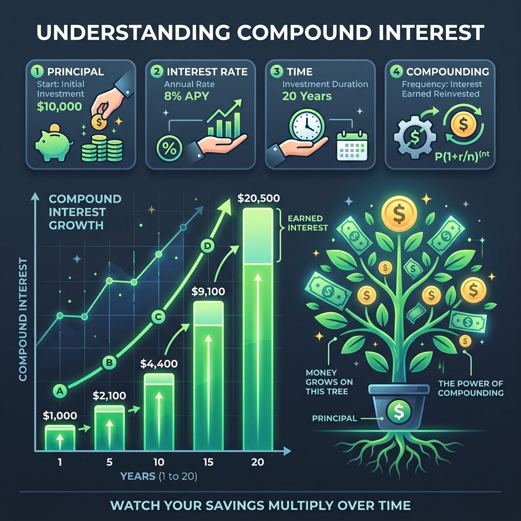 Compound Interest Infographic