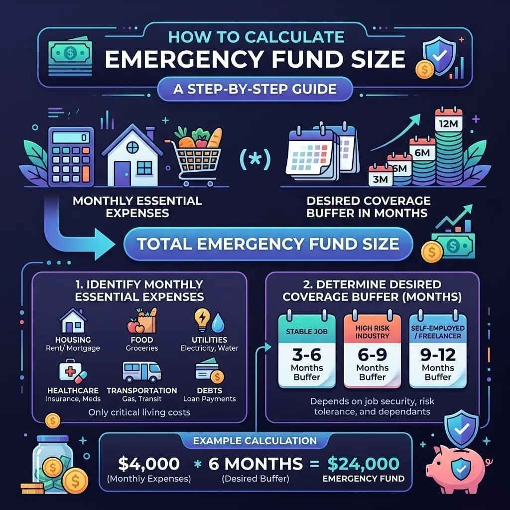 Emergency Fund Infographic