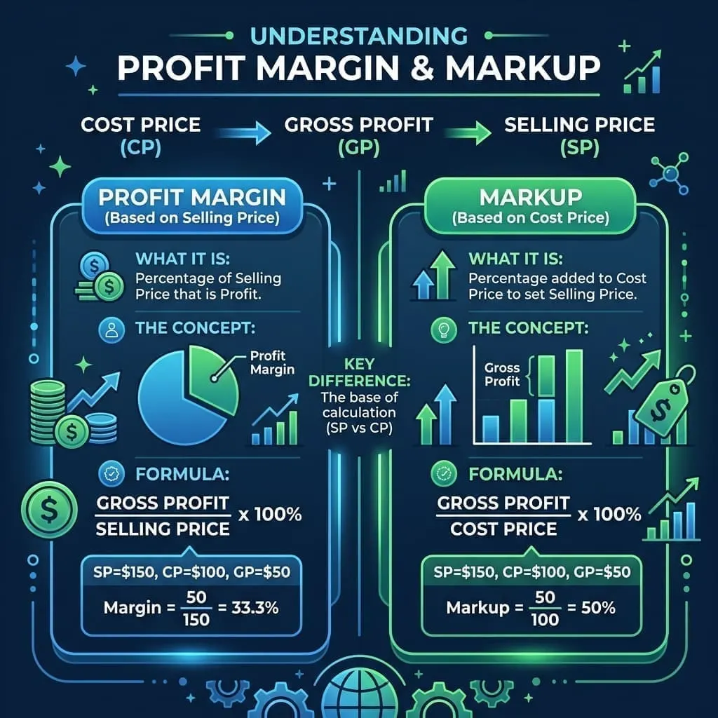 Profit Margin Infographic