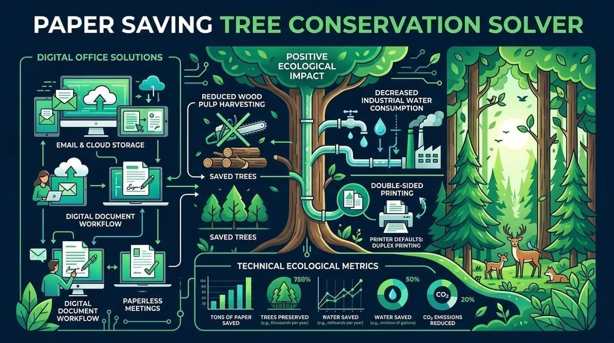 Paper Saving Tree Conservation Solver Overview