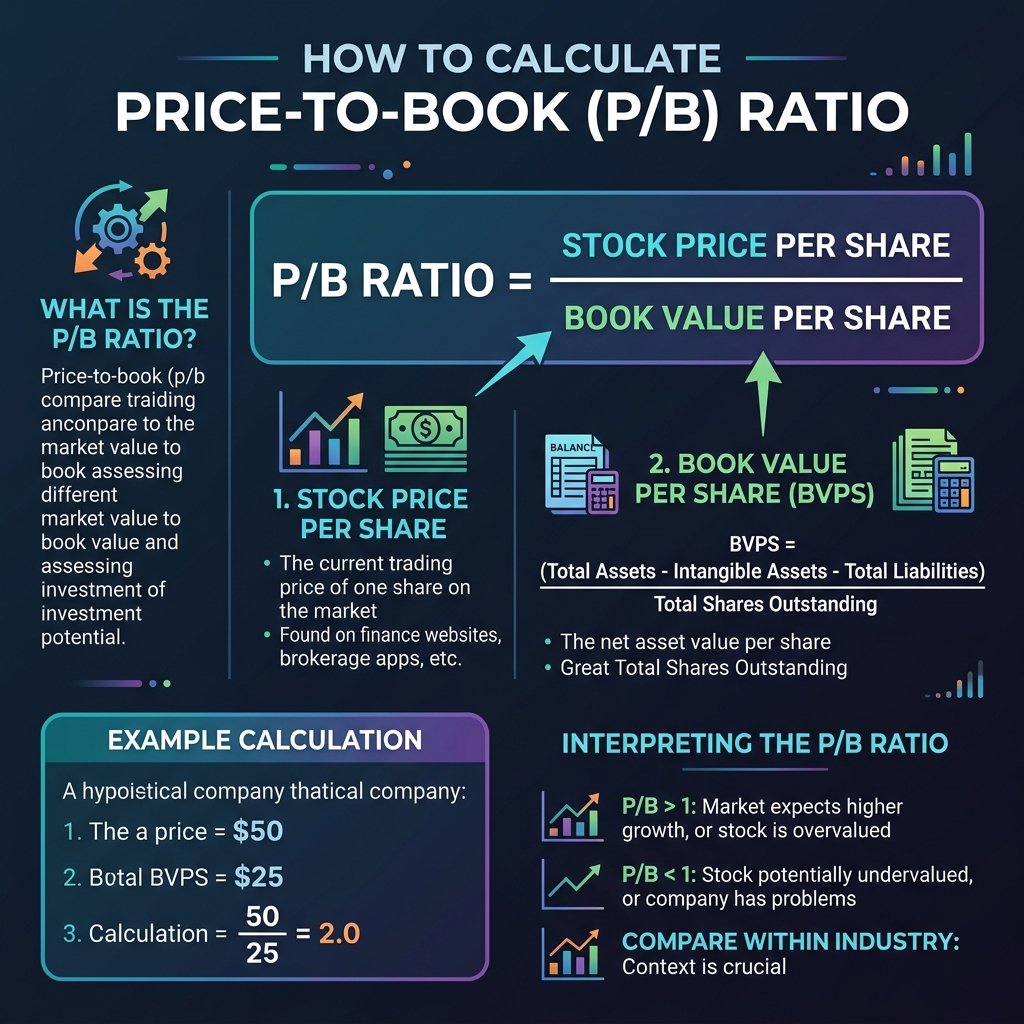 P/B Ratio Infographic