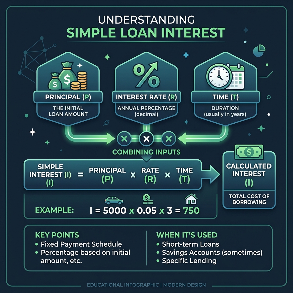 Simple Loan Infographic