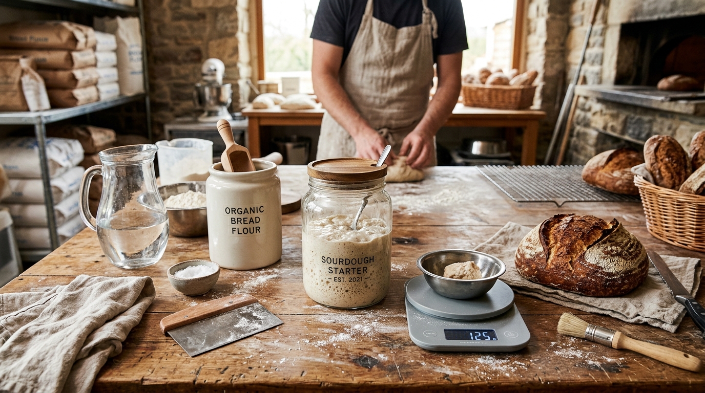 Sourdough Starter Hydration Calculator Overview